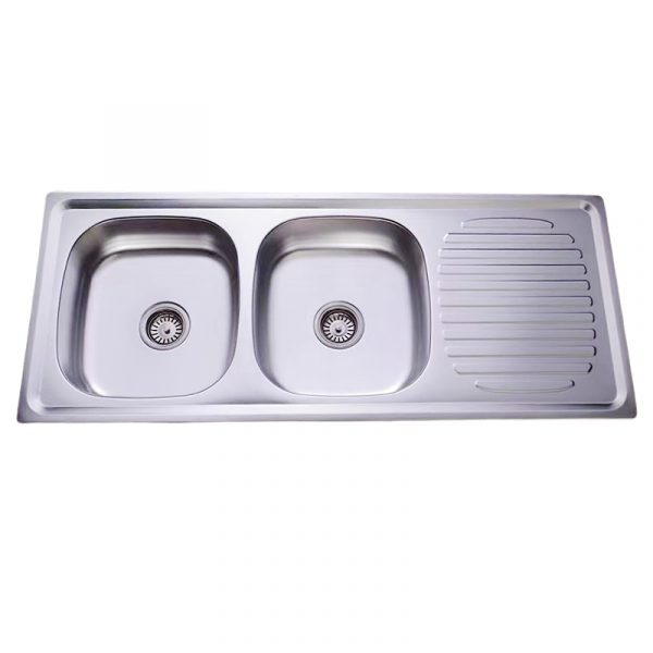 Kitchen sink 12050D Stainless Steel Double Bowl Kitchen Sink 12050D
