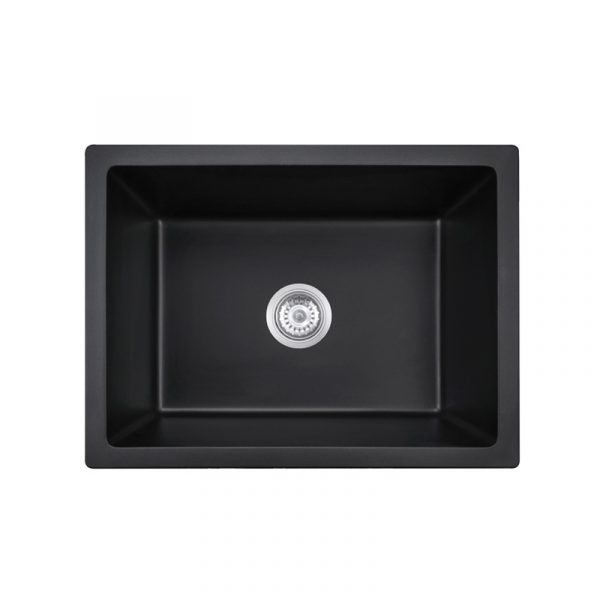 4545t-quartz-kitchen-sink-real 4545T quartz kitchen sink — real product photo