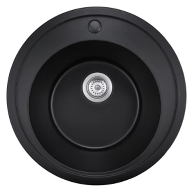 510a 510mm quartz composite round kitchen sink