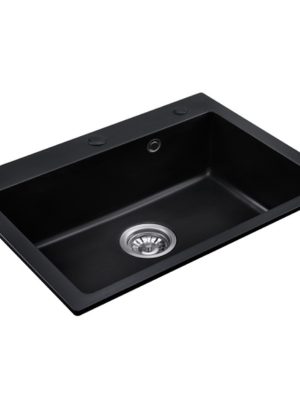 6846p-family-quartz-kitchen-sink-real 6846P / 6045P / 7951P quartz kitchen sink — real product photo (shared family)