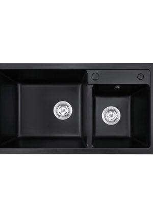 7240c-quartz-kitchen-sink-real 7240C quartz kitchen sink — real product photo