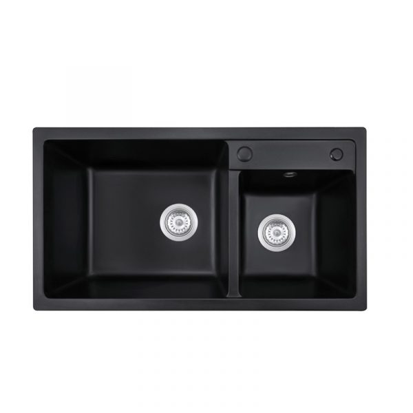 7240c-quartz-kitchen-sink-real 7240C quartz kitchen sink — real product photo
