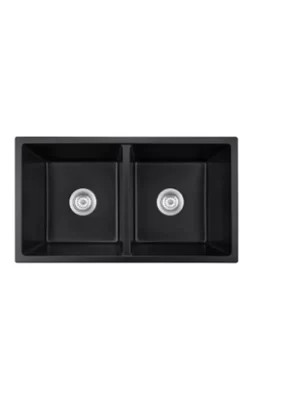 7845t-780x450-quartz-composite-undermount-double-bowl-sink.webp 7845T undermount quartz composite double bowl kitchen sink, 780 x 450 mm, 50/50 double bowl