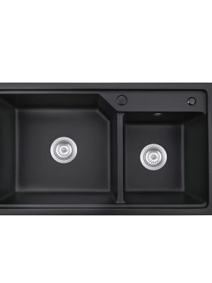 7845x-quartz-kitchen-sink-real 7845X quartz kitchen sink — real product photo