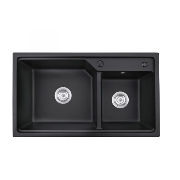 7845x-quartz-kitchen-sink-real 7845X quartz kitchen sink — real product photo