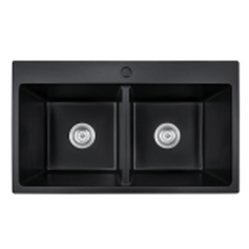 8047 800x470 quartz composite topmount double basin sink