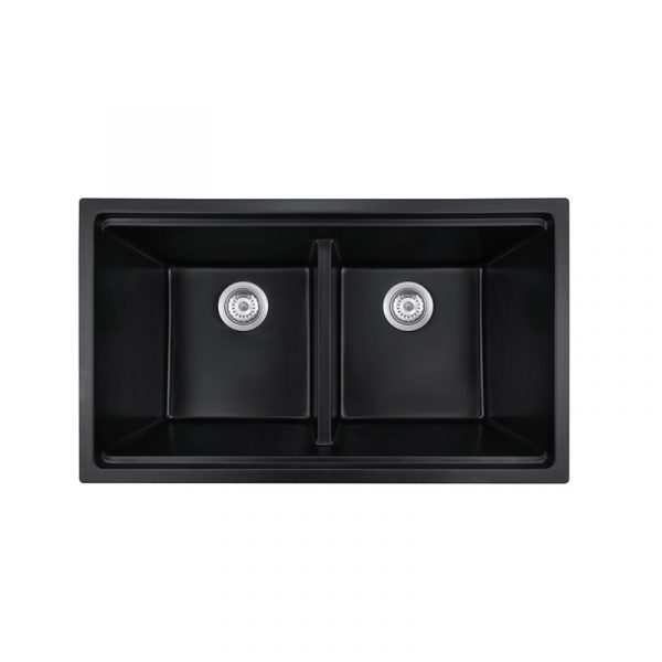 8148t-quartz-kitchen-sink-real 8148T quartz kitchen sink — real product photo