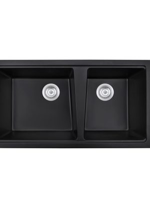 8848t-quartz-kitchen-sink-real 8848T quartz kitchen sink — real product photo